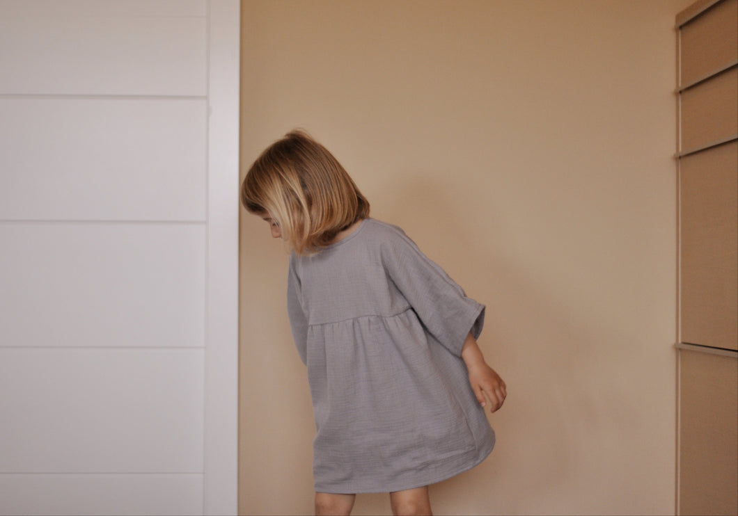 Vestido María gris