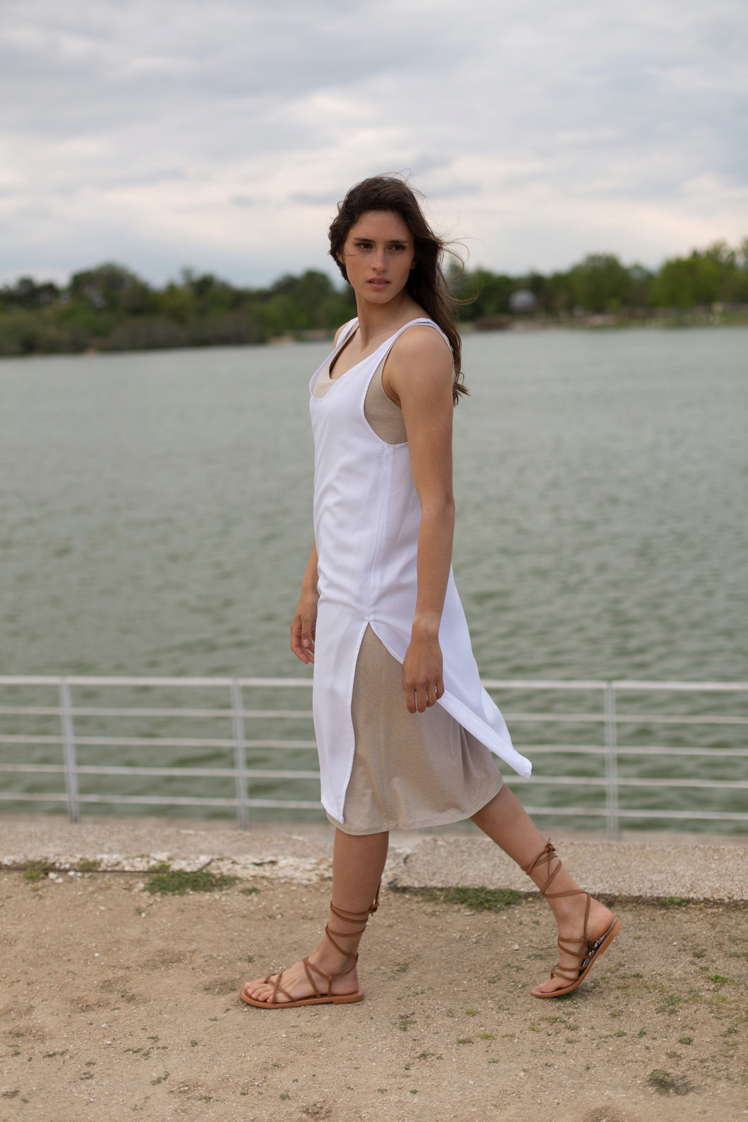 Vestido Jarilla blanco
