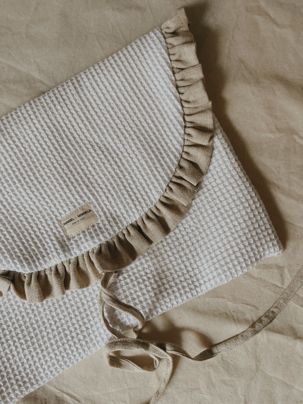 BOLSA ROPA WAFFLE
